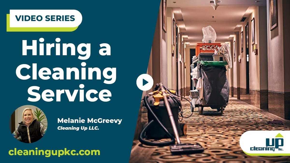 hiring a cleaning service