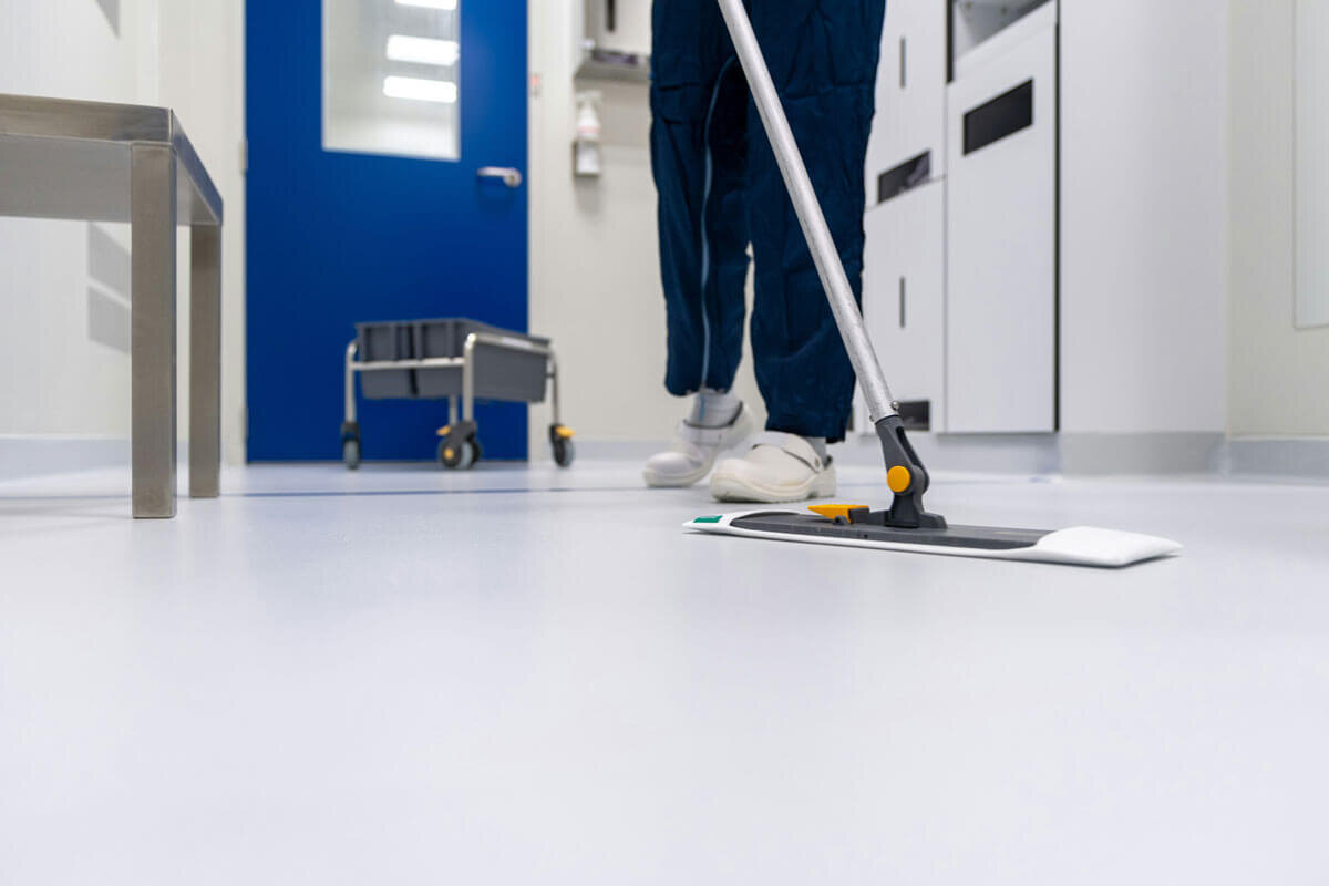 hospital cleaning