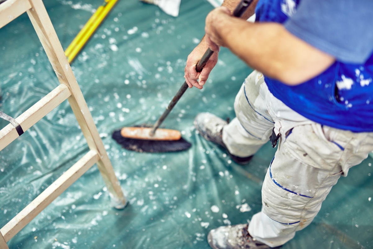 construction cleanup