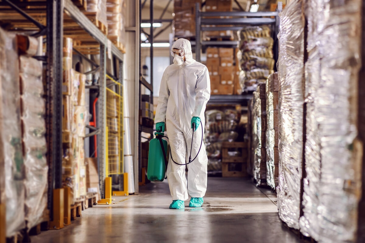 Warehouse Cleaned by Professionals